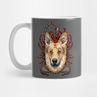 Scorpio German Shepard Mug